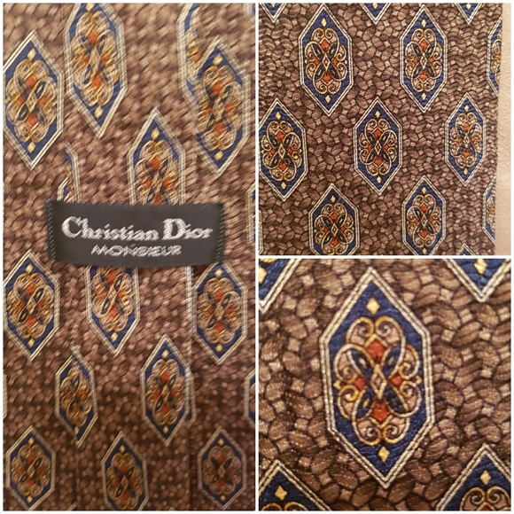 Dior Other - Gift Worthy ! SILK TIE Christian Dior